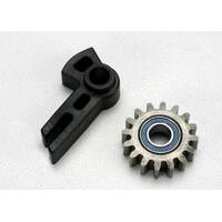 TRAXXAS 5377 IDLER GEAR and SUPPORT W/BEAR