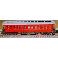 FRATESCHI PASSENGER CAR 2498NZ CLERESTORY 1ST CLASS CAR  RED HO SCALE  ROLLING STOCK