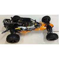 ROVAN 305BS-44 BAJA BUGGY ORANGE/ BLACK/ WHITE 30.5CC DOMINATOR PIPE RTR WITH GT3B 2.4GHZ CONTROLLER READY TO RUN GAS POWERED RC CAR  NOW WITH SYMETRI