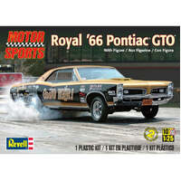 REVELL 85-4037 PONTIAC ROYAL 1966 1:25 PLASIC MODEL CAR KIT