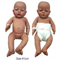 LOVELY BABY MULTICULTURAL NEW BORN BABY DOLL GIRL WITH NAPPY