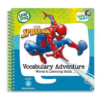 LEAP FROG LEAPSTART 3D LEVEL 2 PRESCHOOL SPIDERMAN VOCABULARY ADVENTURE - WORDS AND LISTENING SKILLS BOOK