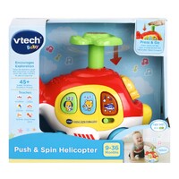 VTECH PUSH AND SPIN HELICOPTER