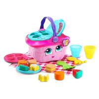 LEAP FROG SHAPES AND SHARING PICNIC BASKET PINK