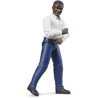 BRUDER WORLD 60004 MAN IN BLUE JEANS