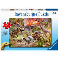 RAVENSBURGER 051649 DINOSAUR DASH 60PC JIGSAW PUZZLE