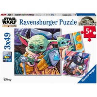 RAVENSBURGER 052417 STAR WARS THE MANDALORIAN-GROGU MOMENTS 3X49PC JIGSAW PUZZLE