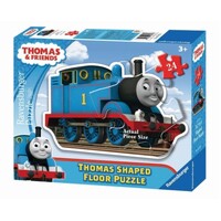 RAVENSBURGER 053728 THOMAS AND FRIENDS - THOMAS SHAPED FLOOR PUZZLE 24PC JIGSAW PUZZLE