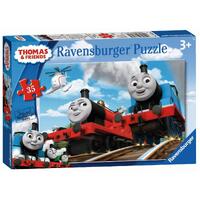 RAVENSBURGER 086184 THOMAS AND FRIENDS RIGHT ON TIME 35PC JIGSAW PUZZLE