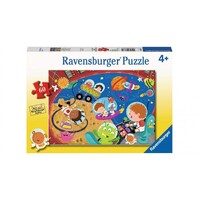 RAVENSBURGER 086771 RECESS IN SPACE 60PC JIGSAW PUZZLE