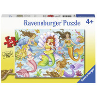 RAVENSBURGER 086849 QUEENS OF THE OCEAN 35PC JIGSAW PUZZLE