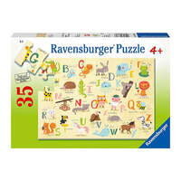 RAVENSBURGER 087617 A-Z ANIMALS 35PC JIGSAW PUZZLE