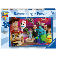 RAVENSBURGER 087969 DISNEY TOY STORY 4 MADE TO PLAY 35PC JIGSAW PUZZLE