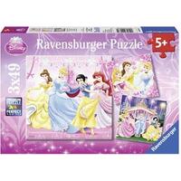 RAVENSBURGER 092772 DISNEY SNOW WHITE 3X49PC JIGSAW PUZZLE