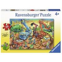 RAVENSBURGER 095179 CONSTRUCTION CREW 60PC JIGSAW PUZZLE