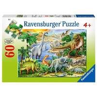 RAVENSBURGER 096213 PREHISTORIC LIFE 60PC JIGSAW PUZZLE