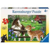 RAVENSBURGER 096251 NEW NEIGHBORS 60PC JIGSAW PUZZLE