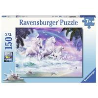 RAVENSBURGER 100576 UNICORNS ON THE BEACH 150PC XXL JIGSAW PUZZLE