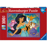 RAVENSBURGER 104093 DISNEY ALADDIN PRINCESS JASMINE ADVENTUROUS SPIRIT 100XXL PC JIGSAW PUZZLE