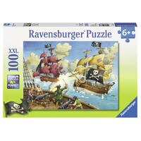 RAVENSBURGER 106660 PIRATE BATTLE 100PC XXL JIGSAW PUZZLE