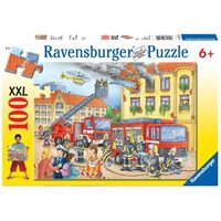 RAVENSBURGER 108220 FIRE DEPARTMENT 100PC XXL JIGSAW PUZZLE