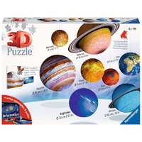 RAVENSBURGER 116683 SOLAR SYSTEM 8 PLANETS 540PC 3D JIGSAW PUZZLE