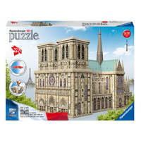 RAVENSBURGER 125234 NOTRE DAME CATHEDRAL PARIS 349PC 3D JIGSAW PUZZLE