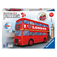 RAVENSBURGER 125340 LONDON BUS 244PC 3D JIGSAW PUZZLE