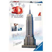 RAVENSBURGER 125531 EMPIRE STATE BUILDING 226PC 3D JIGSAW PUZZLE