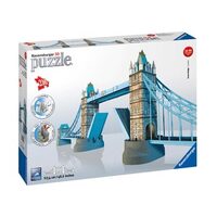 RAVENSBURGER 125593 TOWER BRIDGE 282PC 3D JIGSAW PUZZLE