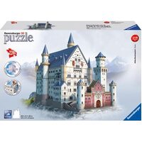 RAVENSBURGER 125739 NEUSCHWANSTEIN CASTLE 309PC 3D  JIGSAW PUZZLE