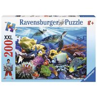 RAVENBURGER 126088 OCEAN TURTLES 200PC XXL JIGSAW PUZZLE