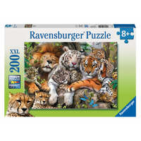 RAVENSBURGER 127214 BIG CAT NAP 200XXL PC JIGSAW PUZZLE