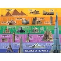 RAVENSBURGER 127337 WORLD FAMOUS BUILDINGS 200PC XXL JIGSAW PUZZLE