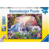 RAVENSBURGER 128877 MAGICAL UNICORN 100PC XXL JIGSAW PUZZLE