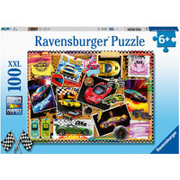 RAVENSBURGER 128990 DREAM CARS 100PC XXL JIGSAW PUZZLE