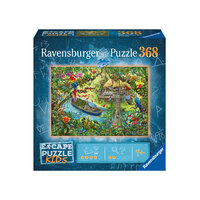 RAVENSBURGER 129348 ESCAPE KIDS -  JUNGLE JOURNEY 368PC JIGSAW PUZZLE