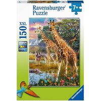 RAVENSBURGER 129430 GIRAFFES IN AFRICA 150PC XXL JIGSAW PUZZLE