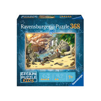 RAVENSBURGER 129560 ESCAPE KIDS - PIRATES PERIL 368PC JIGSAW PUZZLE