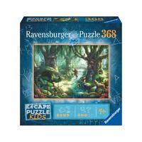 RAVENSBURGER 129577 ESCAPE KIDS - WHISPERING WOODS 368PC JIGSAW PUZZLE