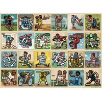 RAVENSBURGER 129775 AWESOME ATHLETES 300XXL PC JIGSAW PUZZLE