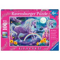 RAVENSBURGER 129805 GLITTER UNICORN 100XXL PC JIGSAW PUZZLE