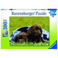 RAVENSBURGER 132096 LABRADOR BABIES 300PC XXL JIGSAW PUZZLE