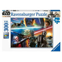 RAVENSBURGER 132799 DISNEY+ STAR WARS - THE MANDALORIAN CROSSFIRE 300XXL PC JIGSAW PUZZLE