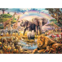 RAVENSBURGER 132843 AFRICAN SAFARI 100PC XXL JIGSAW PUZZLE