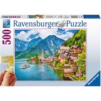 RAVENSBURGER 136872 HALLSTATT AUSTRIA 500PC JIGSAW PUZZLE