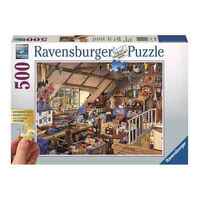 RAVENSBURGER 137091 GRANDMAS ATTIC 500PC JIGSAW PUZZLE