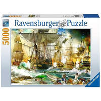 RAVENSBURGER 139699 BATTLE ON HIGH SEA PUZZLE 5000PC