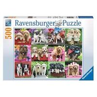 RAVENSBURGER 146598 PUPPY PALS 500PC JIGSAW PUZZLE