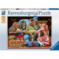 RAVENSBURGER 147854 KNITTERS DELIGHT 500PC JIGSAW PUZZLE